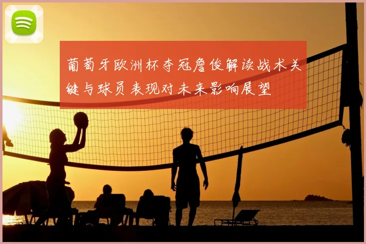 葡萄牙欧洲杯夺冠詹俊解读战术关键与球员表现对未来影响展望